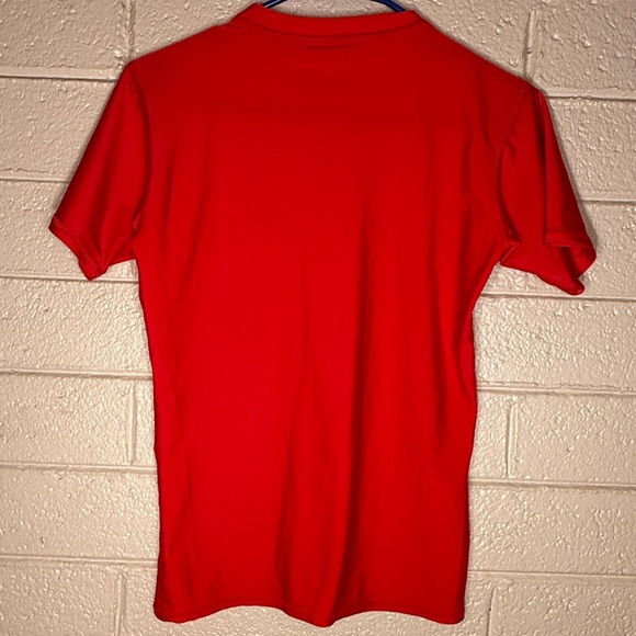 Vibrant Red Short Sleeve Tee - Picture 2 of 4